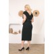 Short black evening dress