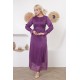 Casual/evening dresses with a soft mauve detail