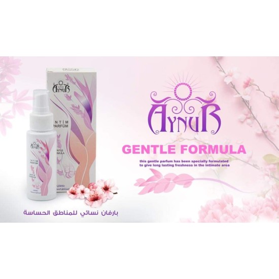 Women's perfume for sensitive areas