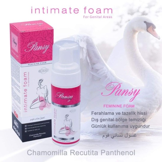 Foam feminine wash