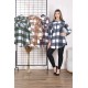 Women's plaid shirt