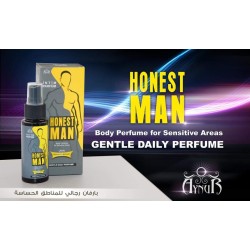 Men's perfume for sensitive areas