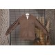 Brown wool jacket for children