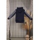 Children's wool jacket, navy blue