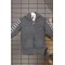 Dark gray children's wool jacket