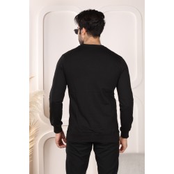 Burberry men's black sweater