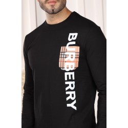 Burberry men's black sweater