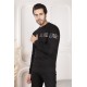 Men's black sweatshirt with cool Burb logo